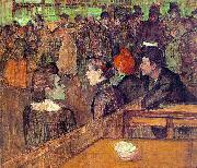  Henri  Toulouse-Lautrec At the Moulin de la Galette Germany oil painting artist